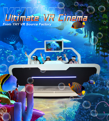 Giochi con diversi giocatori della fucilazione dei giochi 9D VR del parco a tema VR per 4 giocatori