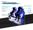 2 cinema di film del simulatore 2.5KW VR della sedia 9D di realtà virtuale di Seat con illuminazione fresca