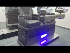 YHY 8 posti Virtual Reality Shooting Game Tre schermi Cinema 7D con Gatling VR Gun