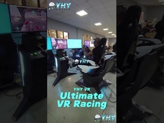YHY -01.129 - 3 DOF 3 Screen VR Racing Auto Driving Simulator