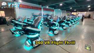 Simulatore di volo 9D VR Esperienza emozionante a 360 gradi