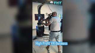 Compact VR Shoot Arcade Machine 