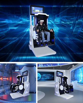 Realtà virtuale dei simulatori 9D di VR a 360 gradi con l'esposizione in tensione del grande schermo