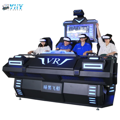 la macchina quattro dei giochi del cinema del parco di divertimenti 9d VR presiede il simulatore di moto di VR