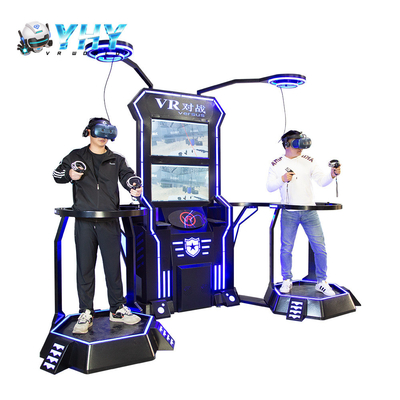 Giocatori pieni di vetro 2 dell'universo del simulatore HTC del gioco di volo di moto della piattaforma di battaglia di Vr