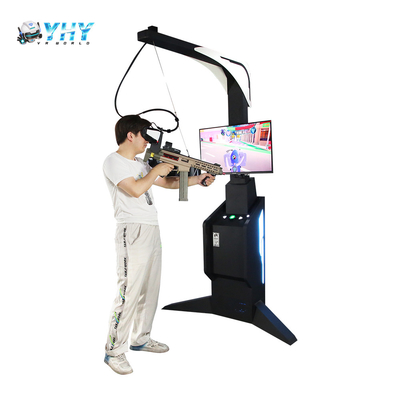Self-service giochi arcade 9d Vr macchina da tiro con 32" schermo stretto