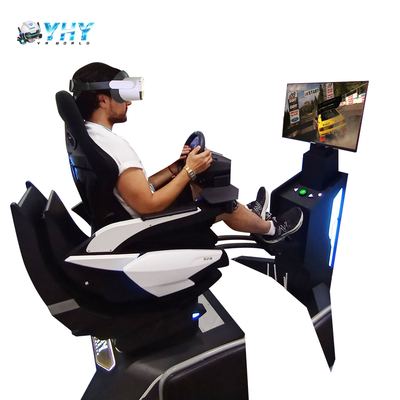 Simulatore di corse VR Esperienza somatosensoriale Giochi per PC all'interno Simulatore auto