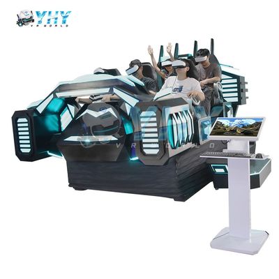 Cinema VR 9D Macchina da gioco per film VR a 6 giocatori Realtà virtuale Attrezzatura per giochi multiplayer