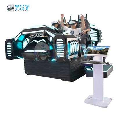 VR Cinema 9D Video Game Movie 3 DOF Platform Chair 6 Player Vr Theater Indoor Amusement Park Fun