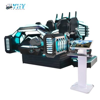 Macchina da gioco di realtà virtuale 9D, simulatore a 6 posti, attrezzatura per cinema VR per centri commerciali e intrattenimento familiare