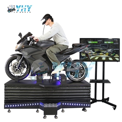 Simulatore di corse VR elettrico super attraente, moto VR per parchi giochi di centri commerciali