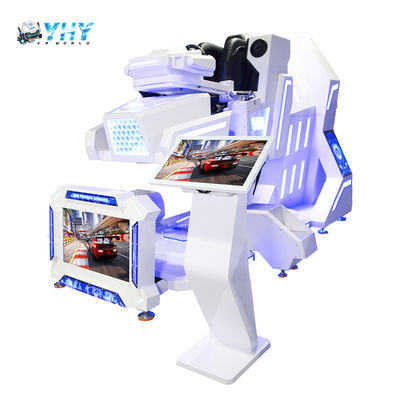 YHY VR Racing Driving Car Simulator Flight Motion Simulator 360 Rotating Game Machine With VR Glasses
