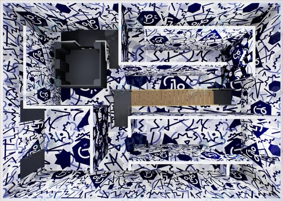 Multiplayer Arena Free Roaming VR Shooting Game per il parco divertimenti