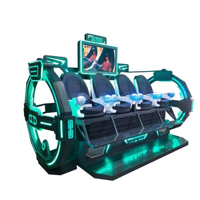 Parco a tema interno 4 posti 9D VR Cinema Simulator 5D 7D 9D Cinema Virtual Reality Game Machine