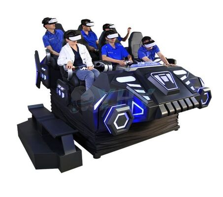 6 posti 5D/7D/9D VR Cinema Theater Simulator Metal Arcade VR Game Machine