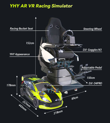 Ingrosso Ar Corse Guida Sport Indoor Personalizzato Corse Traccia Ar Competizione Simulatore di Corse