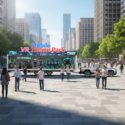 Profitable Business Mobile VR Truck Gaming Equipment for Virtual Reality Arcade Outdoor Amusement Park