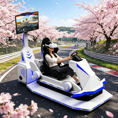 Dynamic F1 VR Indoor Racing Car Simulator 3 DOF Motion Equipment per il parco di divertimenti