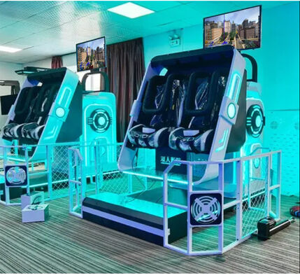 Simulatore cinematografico arcade 9D VR indoor 360 VR Game Machine per due giocatori Metal Home Use VR MR Equipment