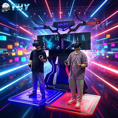 Simulatore VR Realtà virtuale Macchina estrema Due giocatori Spazio pedonale Centro commerciale interattivo Interno esterno