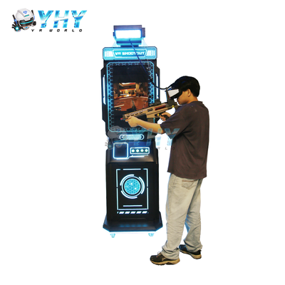 Attrezzatura per simulatori di giochi di tiro VR commerciali di piccole dimensioni per l'intrattenimento