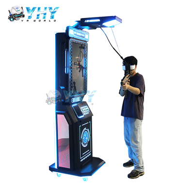 Nuovo Design 9D VR Gun Fight Simulation Games Machine 1 Giocatore Online Gun Certificato CE Tecnologia VR Indoor
