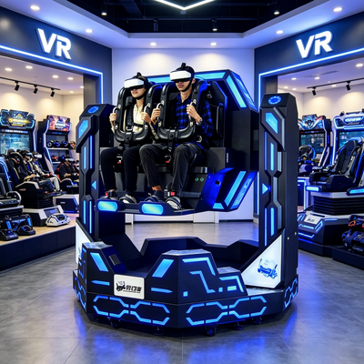 YHY Factory Patent 2 giocatori 360 720 1080 Grado VR 1080 Iron Warrior Virtual Reality Game Machine