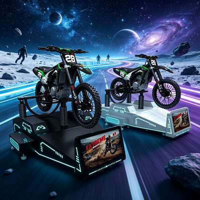 Profittabile 9d Vr Mountain Motor Motion Ride Game Machine Per Centri di Giochi Commerciali