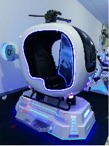 1500W il simulatore 9D dell'elicottero VR ha personalizzato Logo With Flight Movies