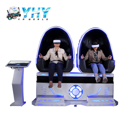 Doppia sedia 220V dell'uovo di realtà virtuale del centro commerciale del cinema dei giocatori 9D VR 9D