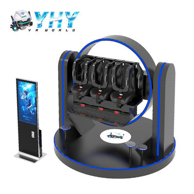 3 sedili macchina del simulatore di realtà virtuale di rotazione di 1080 gradi nel centro commerciale