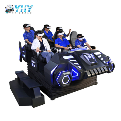 L'automobile con diversi giocatori 9D del guerriero del simulatore del gioco VR fa segno a 220V con 6 sedili