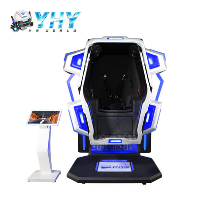 singolo simulatore Arcade Machine di volo 9D VR degli adulti della cabina 4.0kw