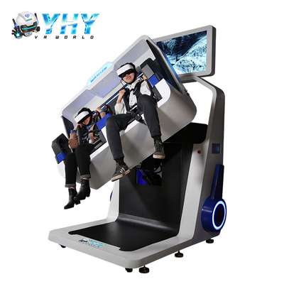 simulatore di moto della sedia dei sedili 9d VR della macchina 2 del gioco del simulatore VR di 5.0kw VR 360 per il parco a tema