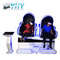 2 cinema acrilico del simulatore dell'uovo dei sedili 9D VR con 200 giochi