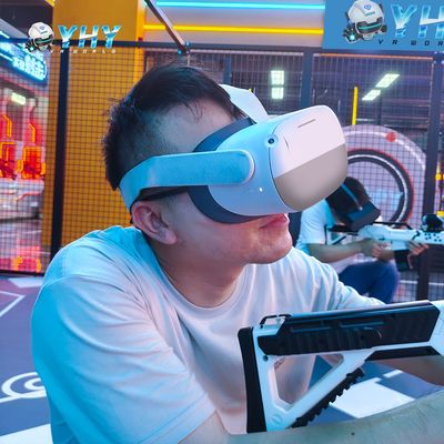 YHY Nuovo lanciato 4 giocatori VR Shooting Simulator con 360 Free Roam e giochi multiplayer
