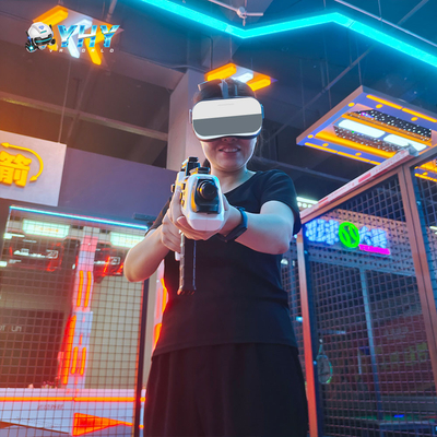 YHY Nuovo lanciato 4 giocatori VR Shooting Simulator con 360 Free Roam e giochi multiplayer