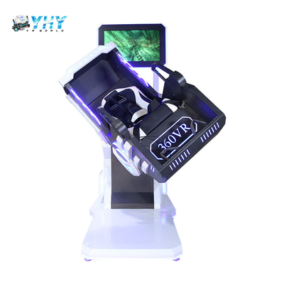 360° VR Rotating Machine Shooting Simulator 9D Ride Game Park Divertimento con CE RoHS