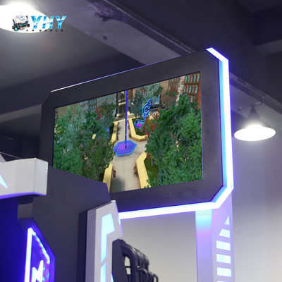 9D Virtual Reality Vr Chair Parco di divertimenti Shooting Rider 360° Motion Simulator
