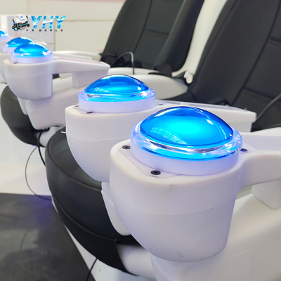 VR UFO 360 gradi di rotazione Simulatore 9D Cinema VR per 5 giocatori
