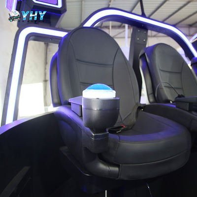 UFO VR nero con 200 giochi 360 gradi di rotazione Simulatore di sparatoria
