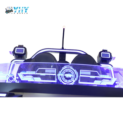 9D VR 360 Ufo Game Machine sedia rotante di movimento di sparatoria simulato attrazione di realtà virtuale