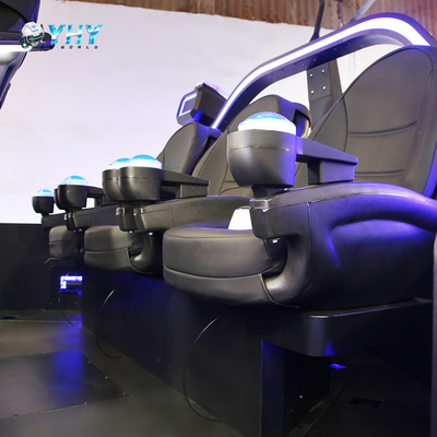 9D VR 360 Ufo Game Machine sedia rotante di movimento di sparatoria simulato attrazione di realtà virtuale