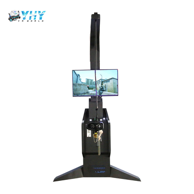 Self-service giochi arcade 9d Vr macchina da tiro con 32" schermo stretto