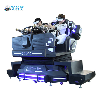 YHY VR Mech Warrior 9D Cinema 2 posti VR Movie Shooting Game Funzione con pulsante interattivo