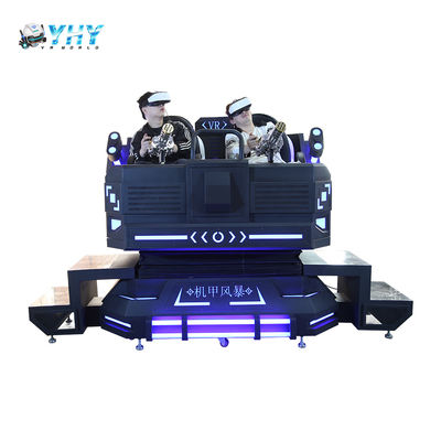YHY 9D VR Simulator Virtual Reality Cinema Indoor Amusement Machine 2 posti Mecha Warrior