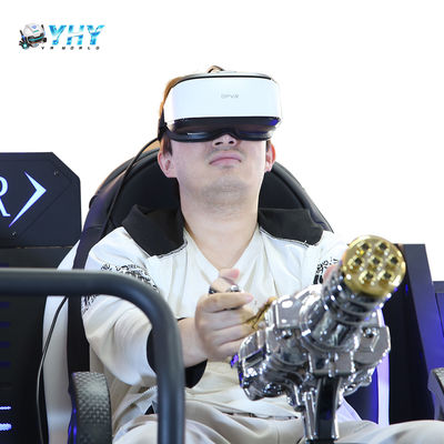 Virtual Reality Game Machine VR Shooting 9D Cinema Mecha Warrior 2 posti attrezzature arcade per il parco divertimenti