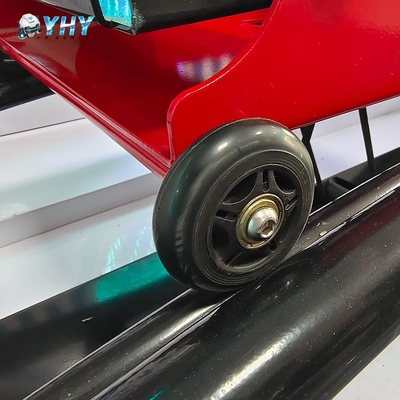 Simulatore VR Sci 9D Racing Macchina da gioco sportiva VR Sci con schermo da 42 pollici ed effetto vento