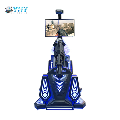 Guangzhou YHY 9D VR Gatling1 giocatore Simulatore di tiro Combattimento con pistola Parco di avventure