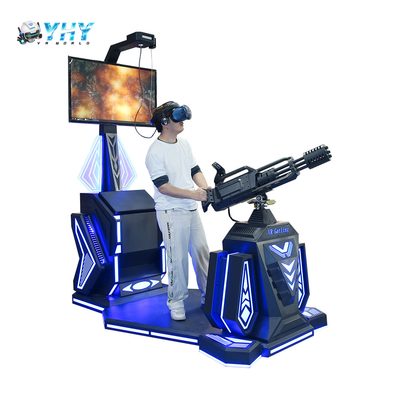 Simulatore di tiro in realtà virtuale con mitragliatrice Gatling YHY VR, macchina da gioco arcade